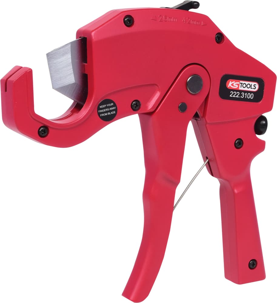 Cisaille «Revolver» pour tubes plastiques, DIM 6 - 42 mm