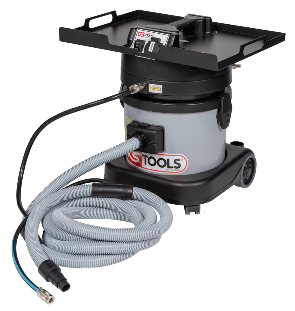 Centrale d'aspiration à cuve plastique 23L, 1250W