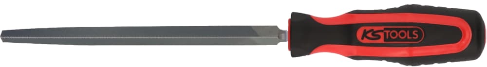 Lime triangulaire bâtarde emmanchée, L.250 mm