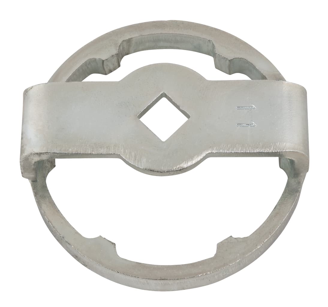 Cloche pour filtre à huile 3/8'', diamètre 66,6 mm / 6 rainures