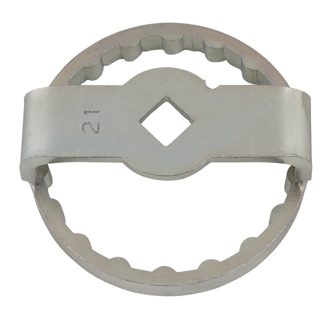 Cloche pour filtre à huile 3/8'', diamètre 66 mm / 18 rainures