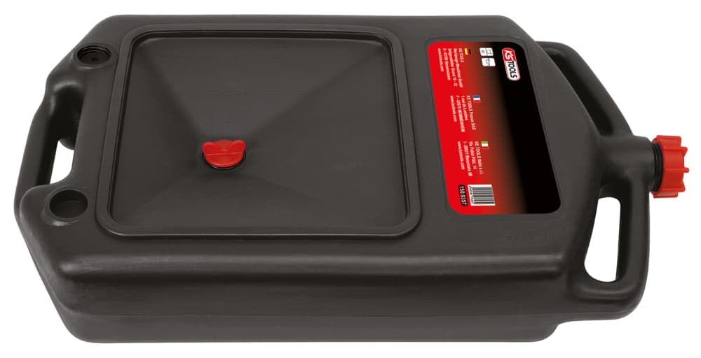 Bac de récupération 8 L en matière plastique pour huiles et produits chimiques