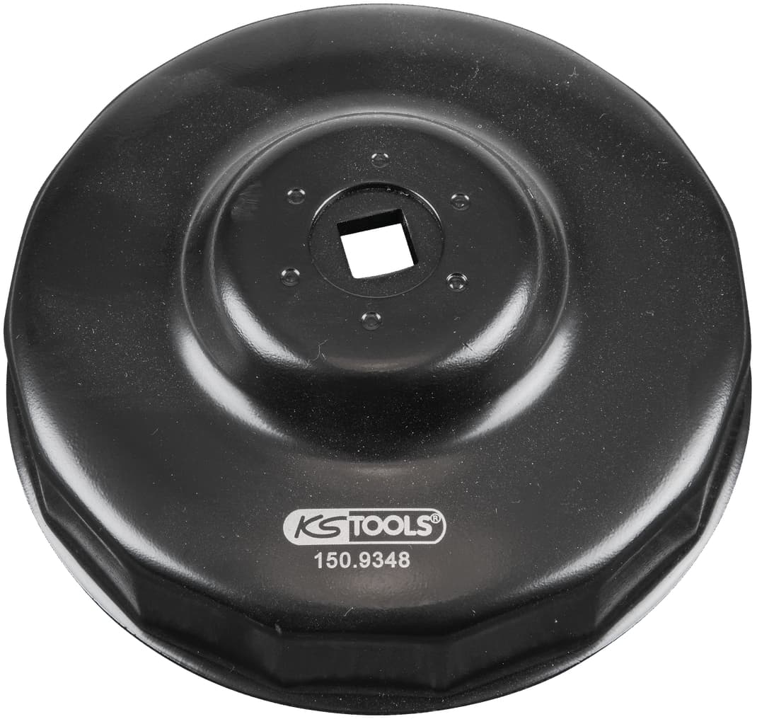 Cloche pour filtre à huile 3/8'', diamètre 106 mm / 15 cannelures