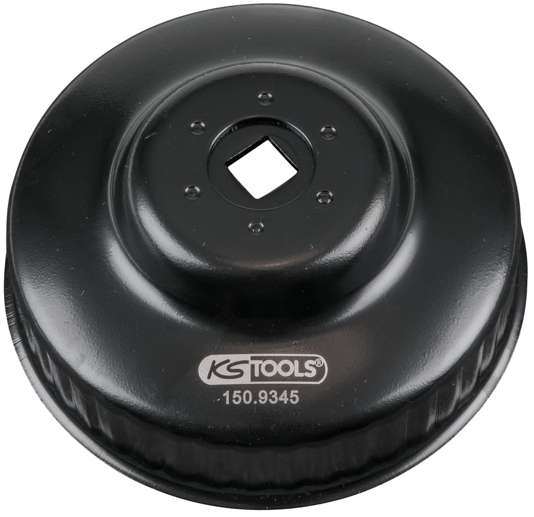 Cloche pour filtre à huile 3/8'', diamètre 93 mm / 45 cannelures