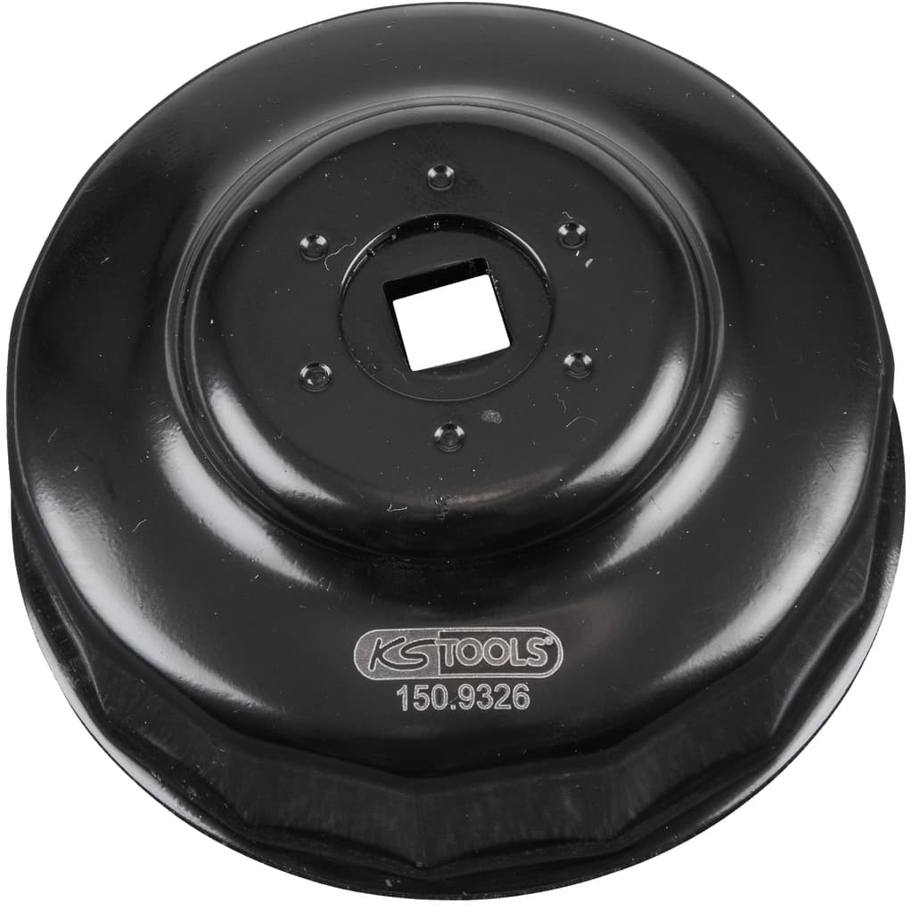 Cloche pour filtre à huile 3/8'', diamètre 80 mm