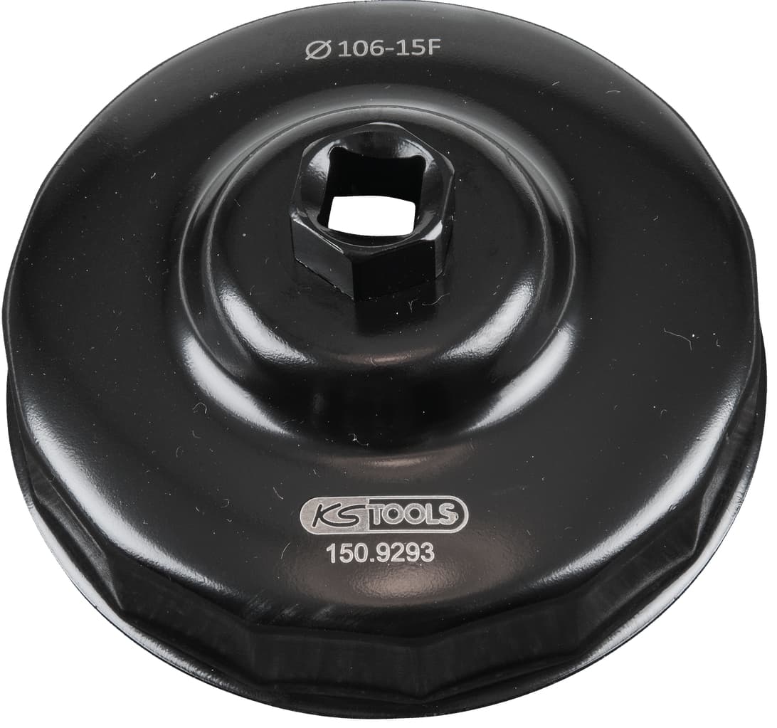 Cloche pour filtre à huile 1/2'' diamètre 106 mm