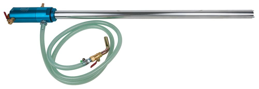 Pompe à fûts en zinc à robinet
