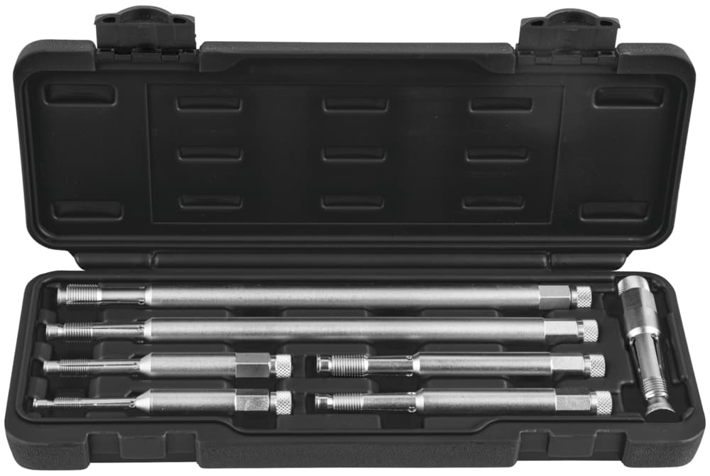 Jeu d'outils pour la réparation des taraudages de bougies d'allumage et de préch