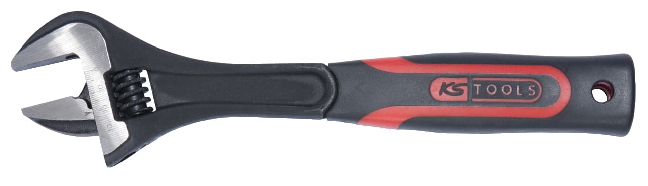 Clé à molette à manche bi-matière. 12'' - L.300 mm