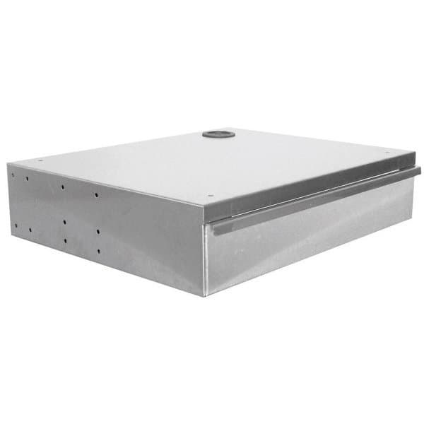 Tiroir de rangement INOX l 556 x P 450 x H 126 mm