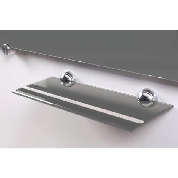 Auget en verre gris pour stylos