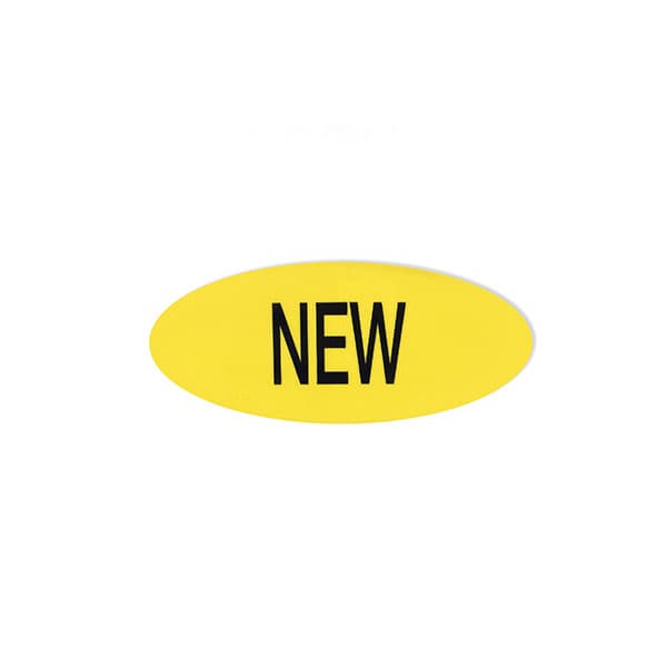 Lot de 5 pictogrammes magnétique NEW L 90 x H 40 mm