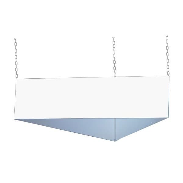 Bandeau 3 faces l 700 x H 250 mm sans fixation