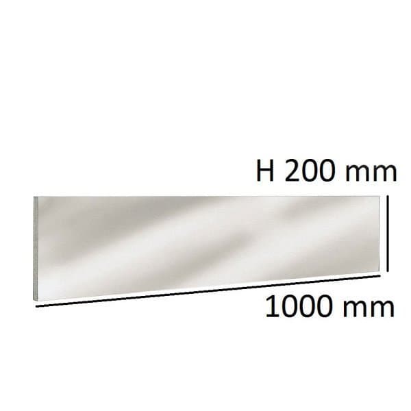 BANDEAU AÉRIEN l 1000 x H 200 mm sans fixation