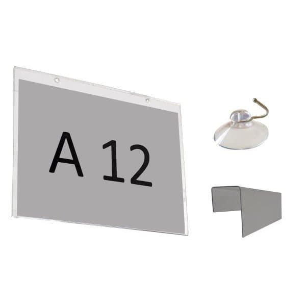 Lot de 5 PORTDOC magnétique A4 horizontal