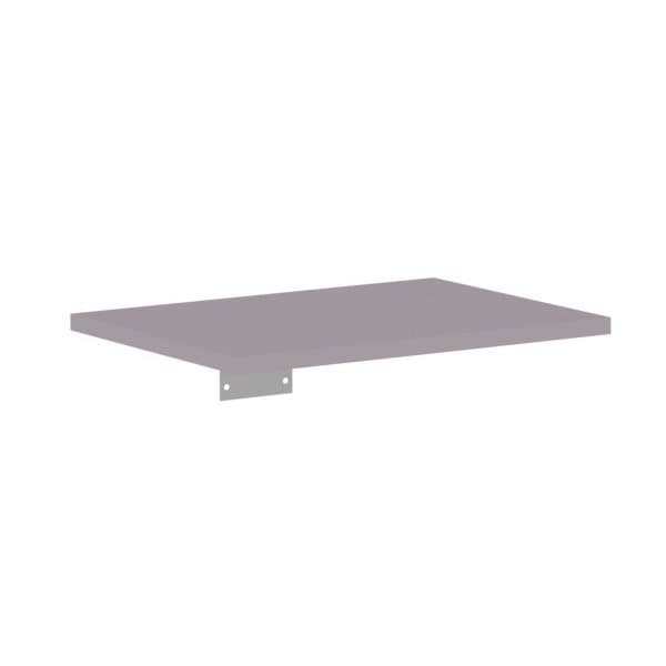 Ecritoire réglable en hauteur l 500 x P 360 mm fixation sur profil aluminium
