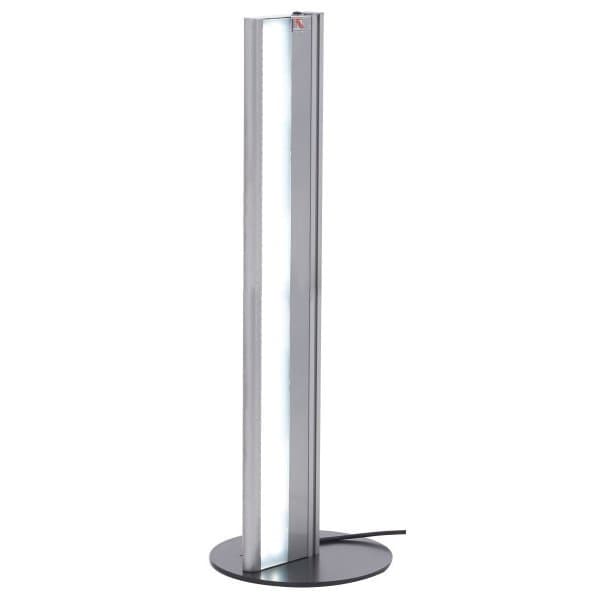 TIPLIGHT A vertical H 1145 mm sur embase éclairage led blanc