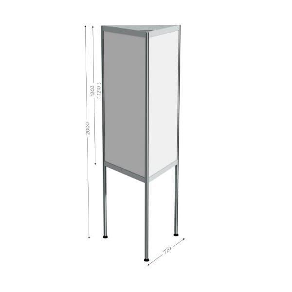TRISPACE B l 720 x H 2000 mm email 800°