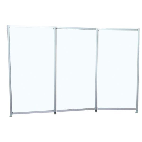 ESPACE'INFO panneau suivant l 1038 x H 2088 mm tôle blanche vernie