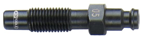 Adaptateur pour injecteurs, M10x1,25 avec filetage extérieur, longueur 57 mm