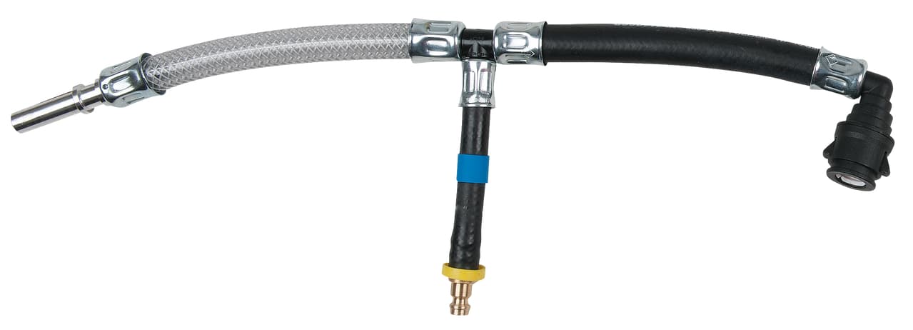 Pièce en forme de T SAE 10 x 30 mm (bleu)