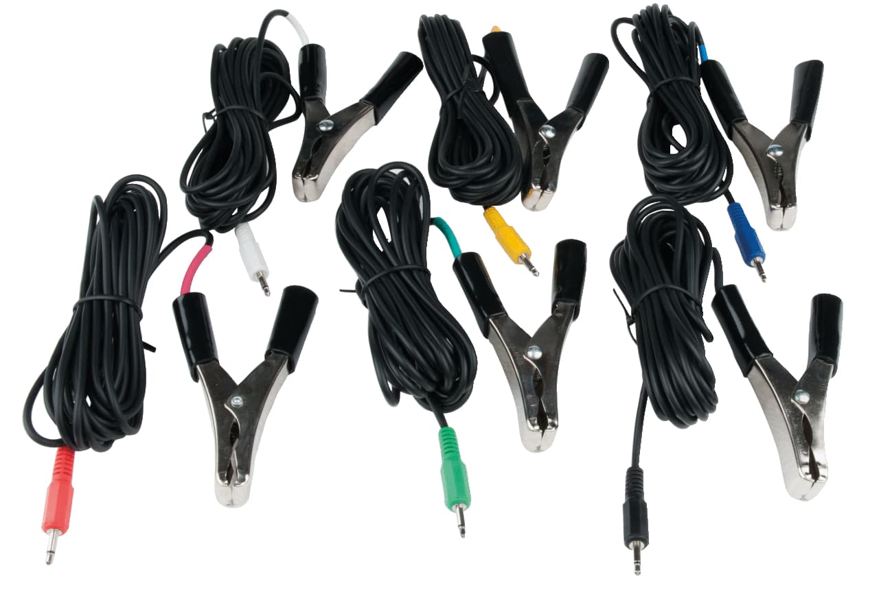 Jeu de pinces codés par couleur de 6 pcs