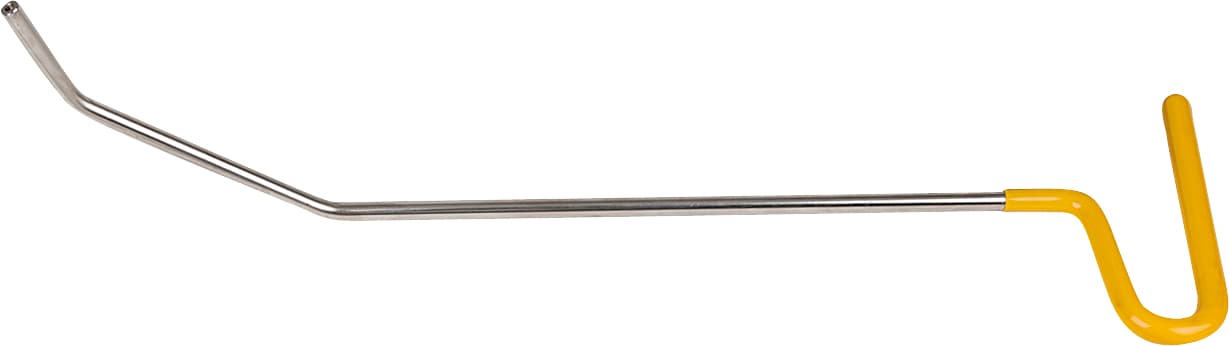 Levier de débosselage boule, contre coudé, 560 mm
