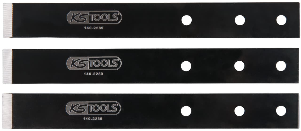 Jeu de 3 racloirs, L. 19 mm