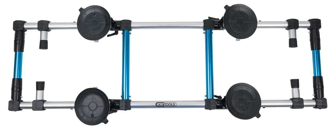 Ventouse quatruple articulée