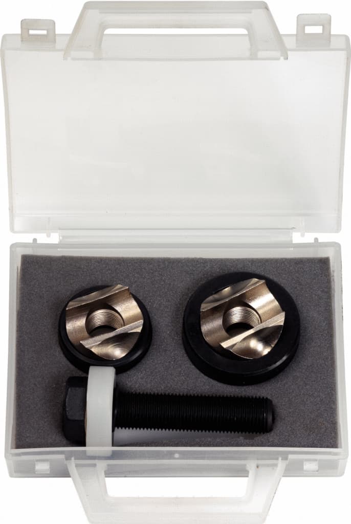 Coffret d'emporte-pièces spécial plombier, DIM 32,5 - 35mm
