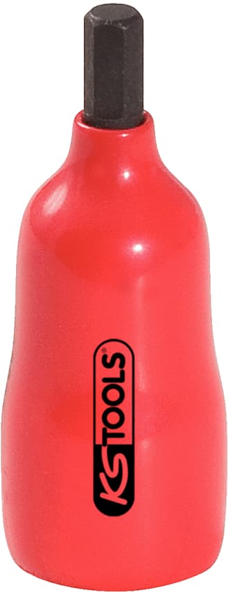 "Douille tournevis 6 pans isolée, 1/4"" - 4 mm"