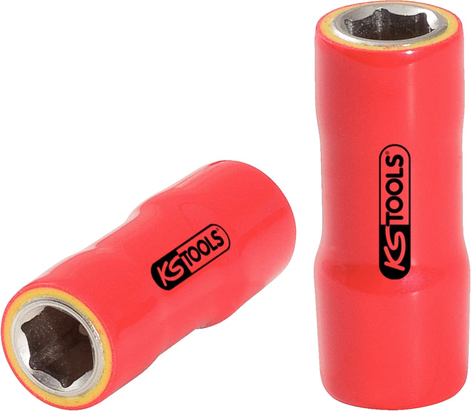 "Douille isolée, 1/4"" - 8 mm"