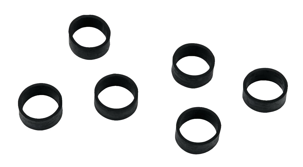 Set de caoutchouc de rechange, 6 pièces