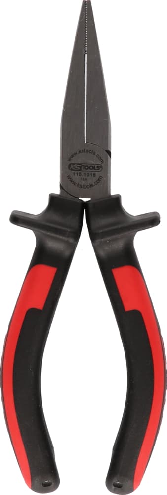Pince à becs plats KS, à poignées bi-composants L.210 mm
