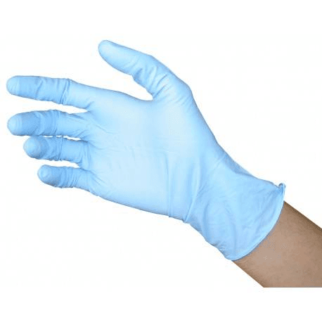 Gants Nitrile Non poudré T6.5/7 TAILLE S