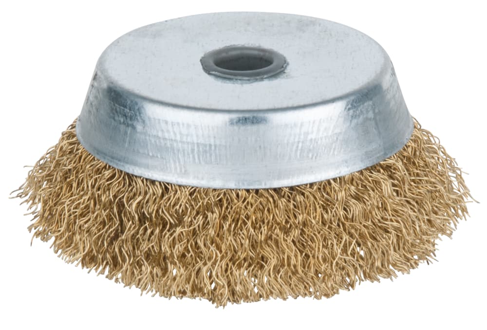 Brosse métallique BRONZEplus Diam. 85mm