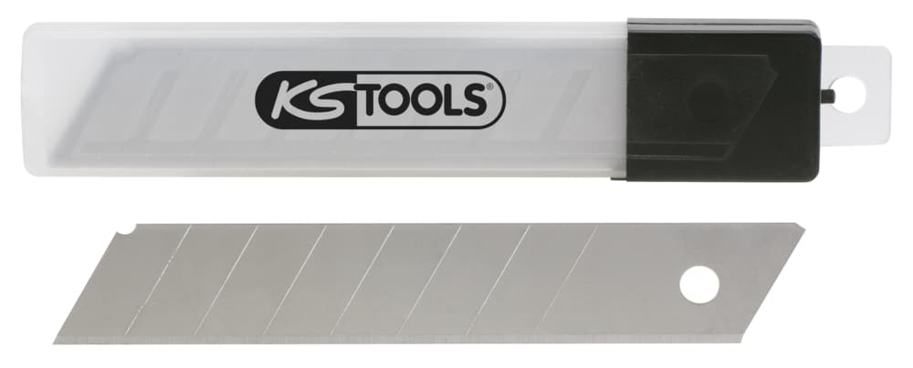 10 Lames de cutter sécables de 18 mm pour 907.2141 - paquet de 10 pcs