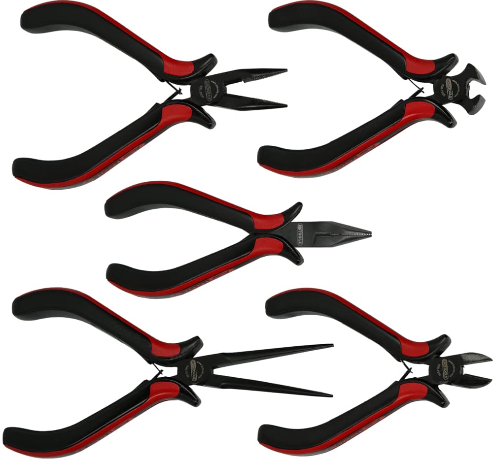Jeu de 5 pinces électroniques