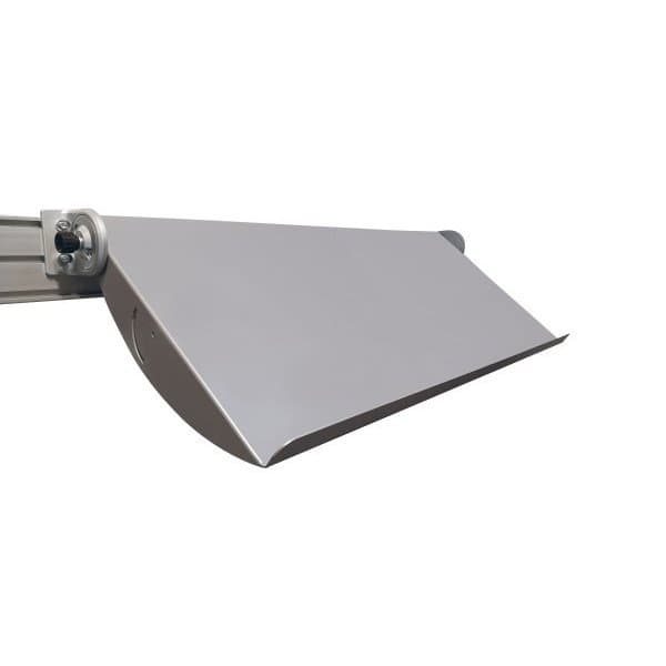 Etagère supérieure inclinable l 647 x P 400 mm fixation sur profil aluminium