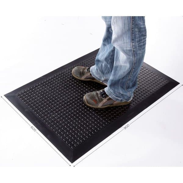 TAPIS ANTI-FATIGUE PREMIUM L 900 x l 600 mm Ep. 11 mm