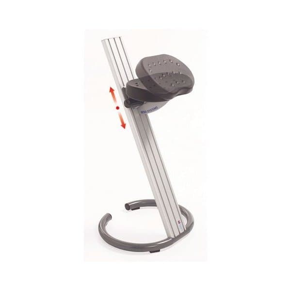 ASSIS-DEBOUT D'ATELIER DYNAMIC 350 mm assise polyurethane réglable en inclinaiso