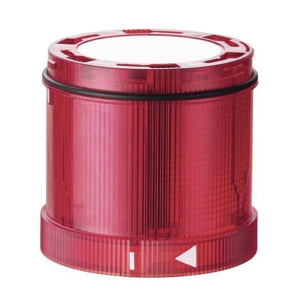 LEANANDON LED rouge H 66 mm Ø 70 mm 24V AC/DC IP65