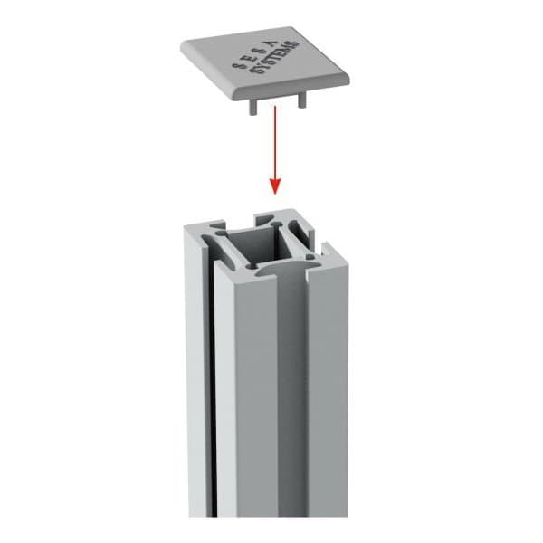 Lot de 8 bouchons plastique emboîtable