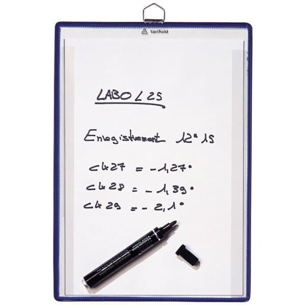 Lot de 5 DOCAFLEX WRITER A4 bleu vertical à anse