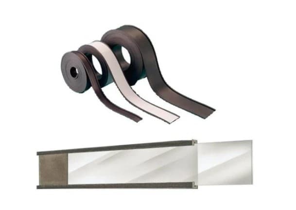 Porte-étiquette magnétique L 5 m x H 40 mm