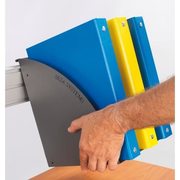 Porte classeurs acier 3 cases l 240 x P 240 x H 295 mm