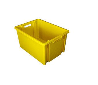 NOVABAC 30 LITRES JAUNE /vente par multiple de : 10