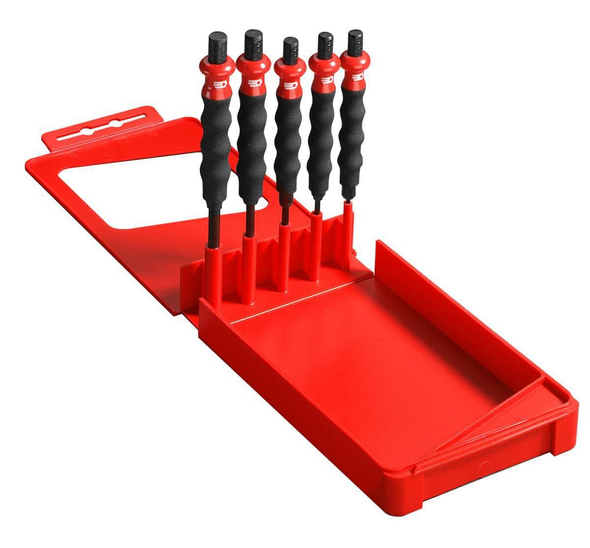 Jeu de 5 chasse-goupilles gaines