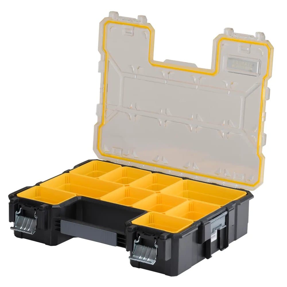 ORGANISEUR ETANCHE PROFONDEUR 106MM - 10 COMPARTIMENTS AMOVIBLES - FATMAX