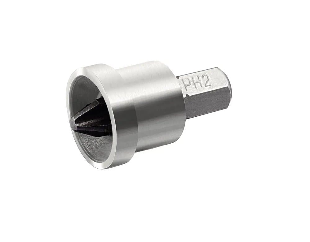 EMBOUT POUR VIS CRUCIFORMES PH2 A BUTEE